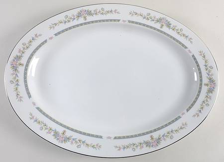Shelly (Japan) 16" Oval Serving Platter