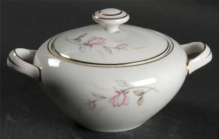 1999 (Rose Design) Sugar Bowl & Lid