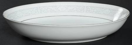 Stream 10" Oval Vegetable Bowl