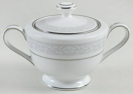 Stream Sugar Bowl & Lid