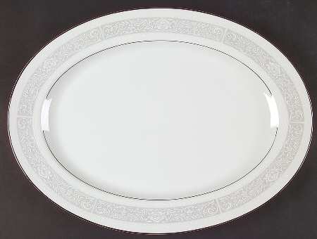 Stream 16" Oval Serving Platter