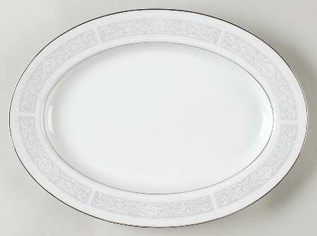 Stream 12" Oval Serving Platter