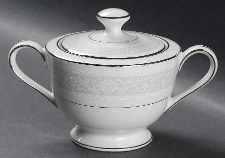 Stream Sugar Bowl & Lid