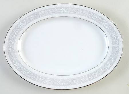 Angelique 12" Oval Serving Platter