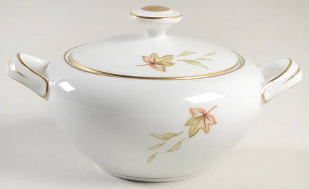 Autumn Fantasy Sugar Bowl & Lid