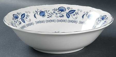 Blue Onion 9" Round Vegetable Bowl