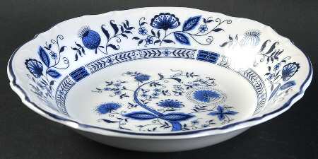 Blue Onion Coupe Soup Bowl