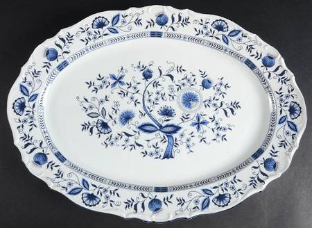 Blue Onion 16" Oval Serving Platter
