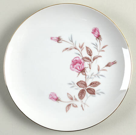 Cashmir Rose Salad Plate