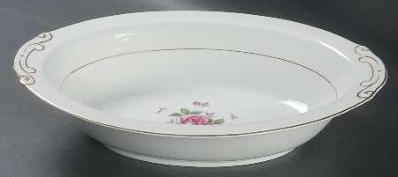 First Love 10" Oval Vegetable Bowl