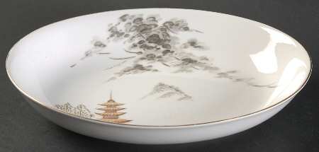 Kiyomizu 10" Oval Vegetable Bowl