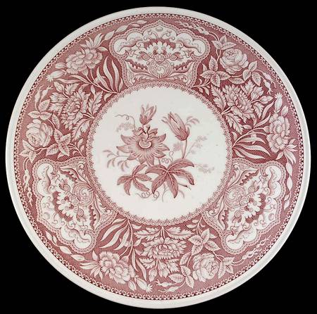 Archive Collection Cranberry Cake Plate by Spode
