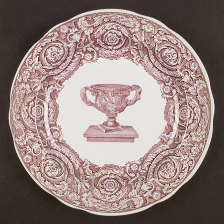 Archive Collection Cranberry Dinner Plate by Spode