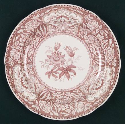 Archive Collection Cranberry Dinner Plate by Spode