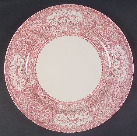 Archive Collection Cranberry Service Plate (Charger) by Spode