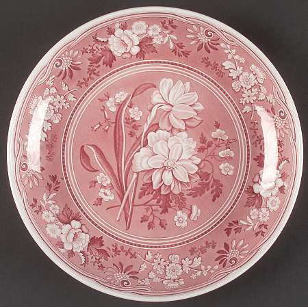 Archive Collection Cranberry 10" Individual Pasta Bowl by Spode