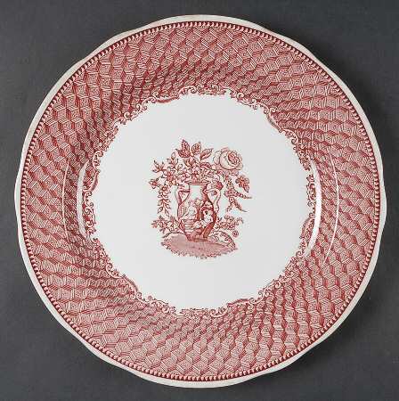 Archive Collection Cranberry Dinner Plate by Spode
