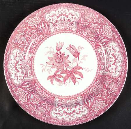 Archive Collection Cranberry Service Plate (Charger) by Spode