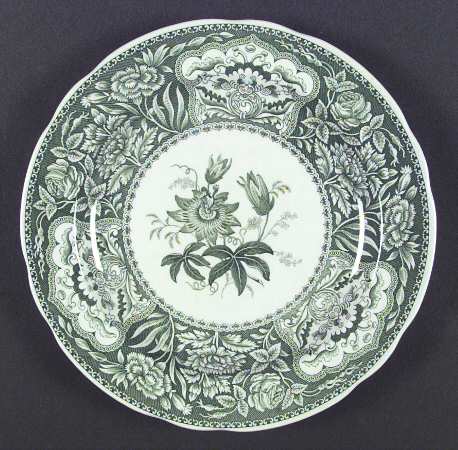 Archive Collection Green Dinner Plate