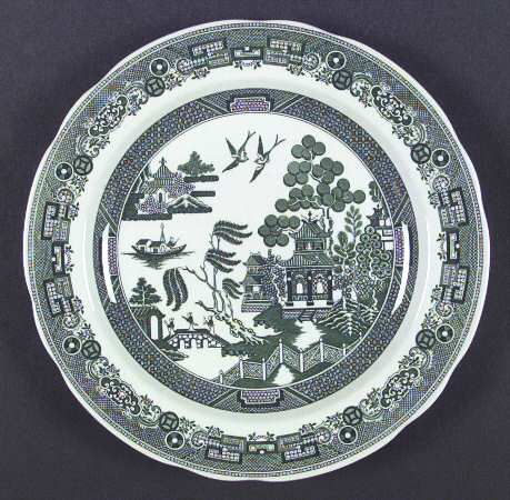 Archive Collection Green Dinner Plate