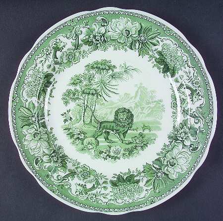 Archive Collection Green Dinner Plate