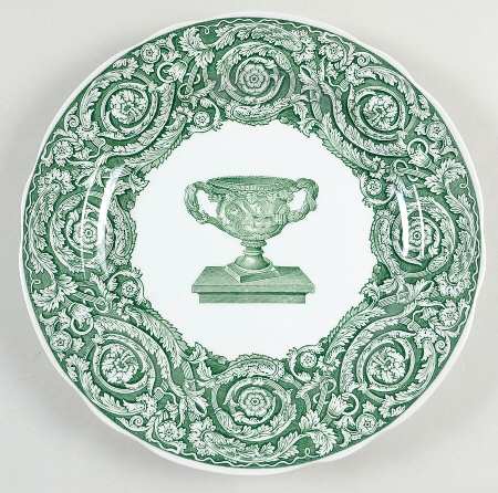 Archive Collection Green Dinner Plate
