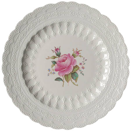 Billingsley Rose Pink (Old Backstamp) by Spode