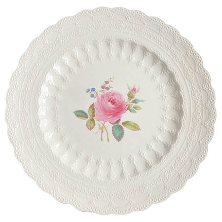 Billingsley Rose Pink (Old Backstamp) Dinner Plate by Spode