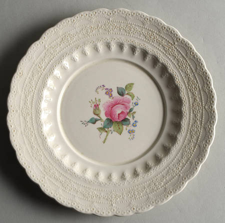 Billingsley Rose Pink (Old Backstamp) Underplate for Sauce Boat by Spode