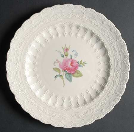 Billingsley Rose Pink (Old Backstamp) Dinner Plate by Spode