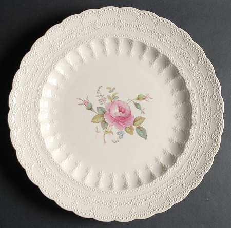 Billingsley Rose Pink (Old Backstamp) 13" Chop Plate (Round Platter)