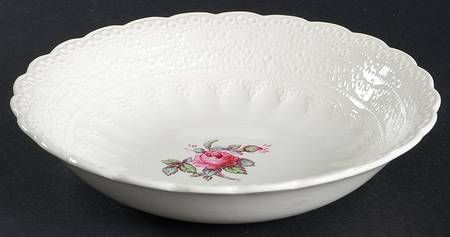 Billingsley Rose Pink (Old Backstamp) Coupe Cereal Bowl