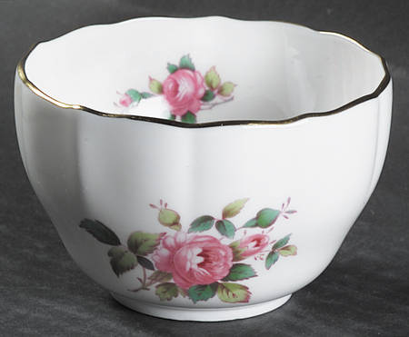 Billingsley Rose Spray Open Sugar Bowl