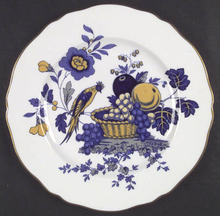 Blue Harvest Blue Bird (Gold Trim) by Spode