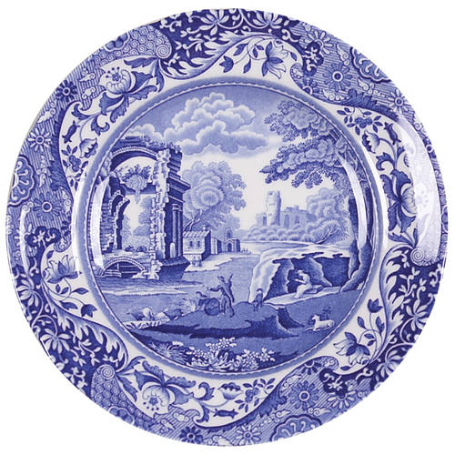 Blue Italian Bread & Butter Plate