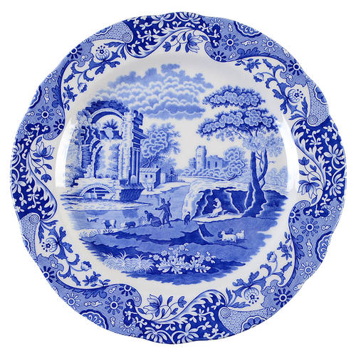Blue Italian Service Plate (Charger)