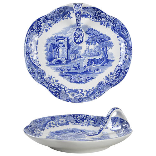 Blue Italian Handled Tray by Spode