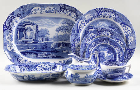 Blue Italian 45 Piece Starter Set