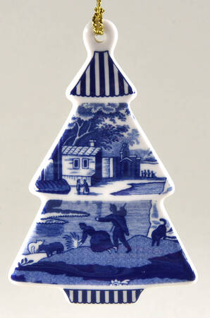 Blue Italian Ornament