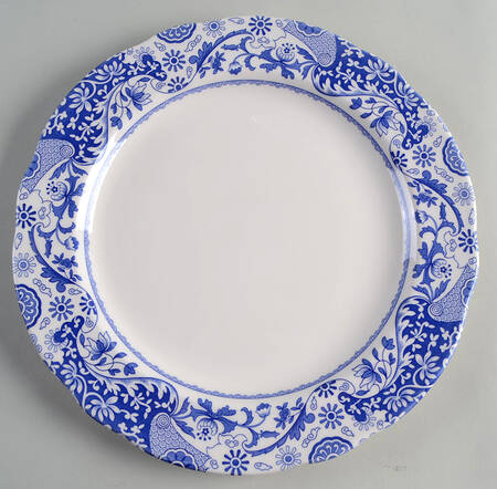 Blue Italian Service Plate (Charger)