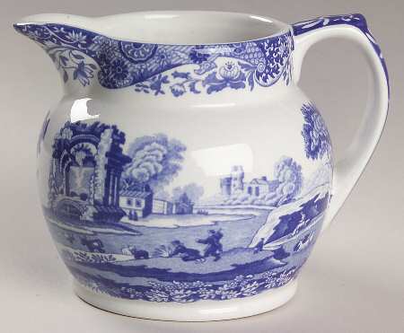 Blue Italian Mini Creamer