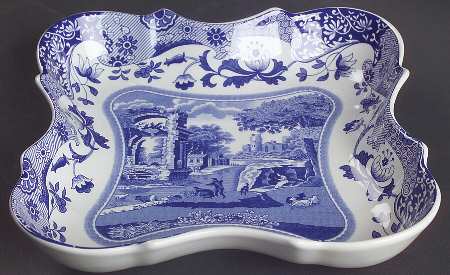 Blue Italian 7" Devonia Tray by Spode