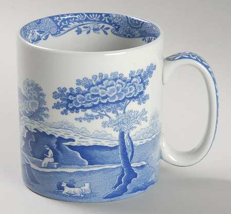 Blue Italian Mug
