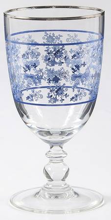 Blue Room Collection Glassware Goblet