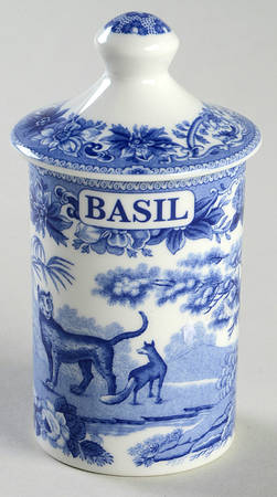 Blue Room Collection Spice Jar Set Individual Jar & Lid