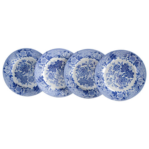 Blue Room Collection Melamine Salad Plate - Set of 4