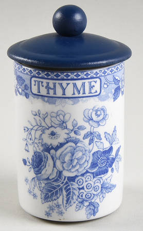 Blue Room Collection Thyme Spice Jar & Lid