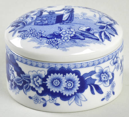 Blue Room Collection 3" Round Box & Lid