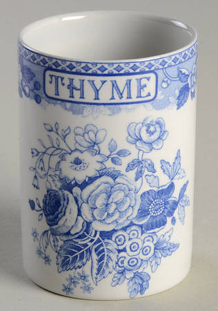 Blue Room Collection Thyme Spice Jar No Lid