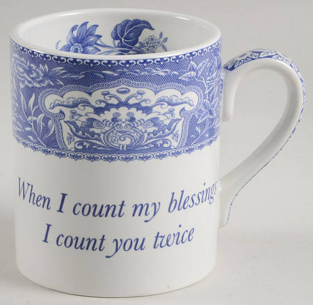 Blue Room Collection Mementos Mug